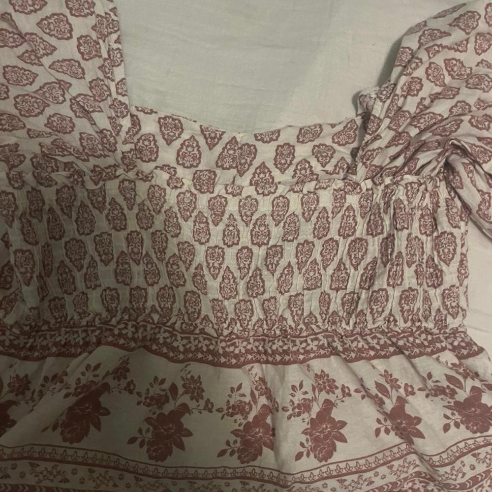 Floral Print Women's Blouse